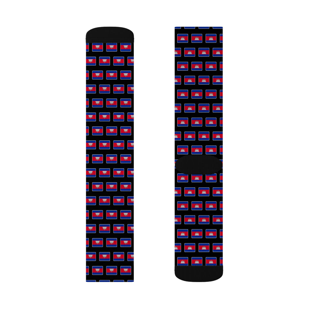 Cambodia Mission Flag Socks