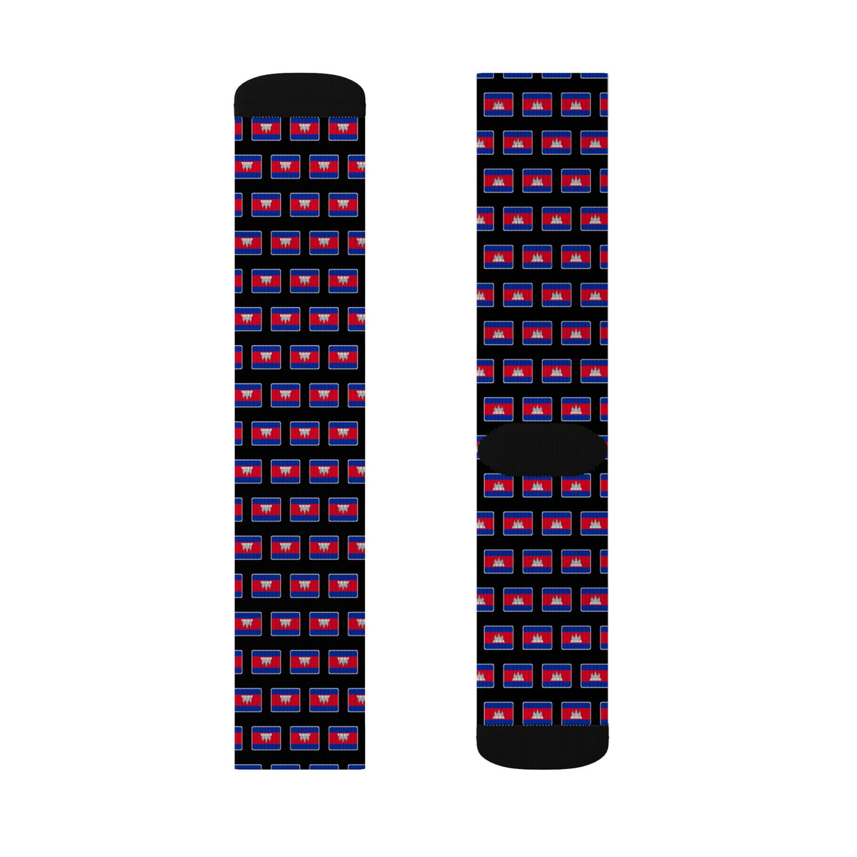 Cambodia Mission Flag Socks