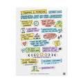 Finding Joy in the Journey Sketch Note Poster — Thomas S. Monson