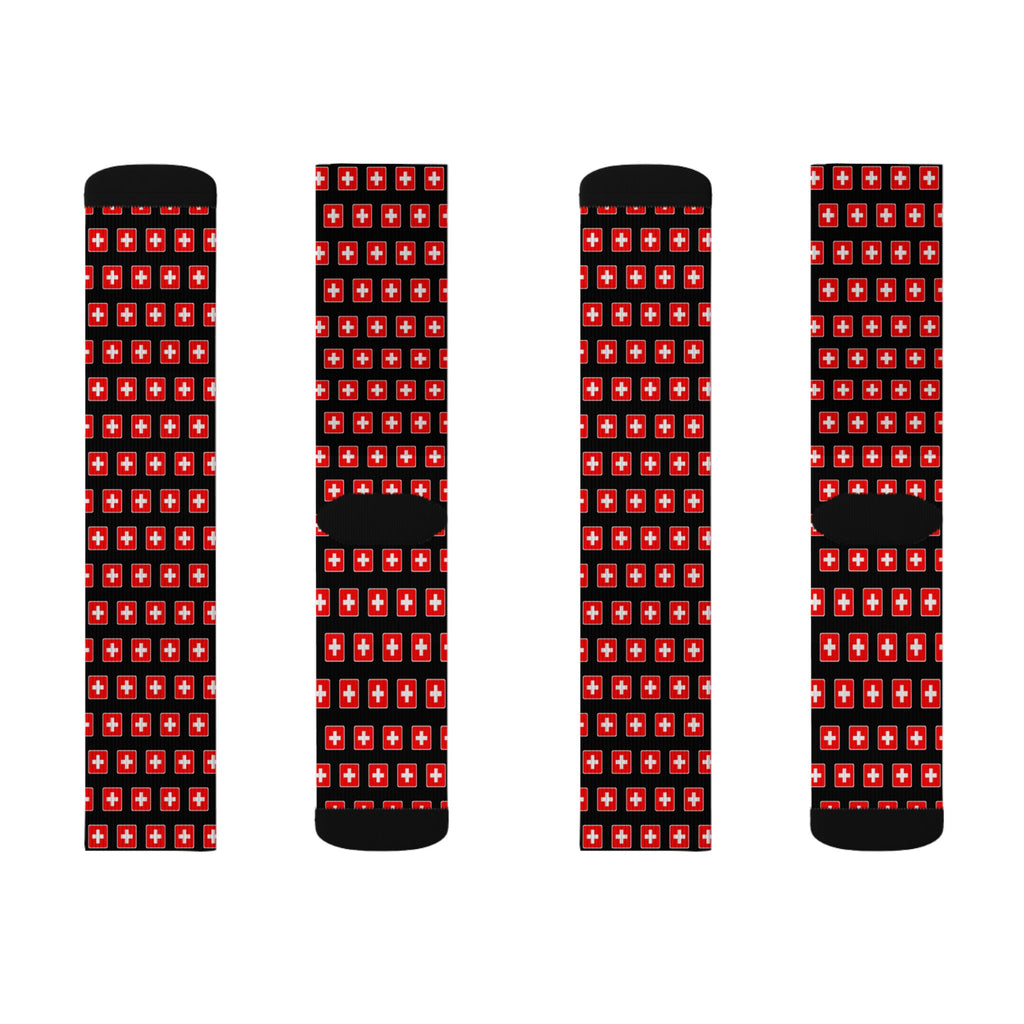 Switzerland Mission Flag Socks