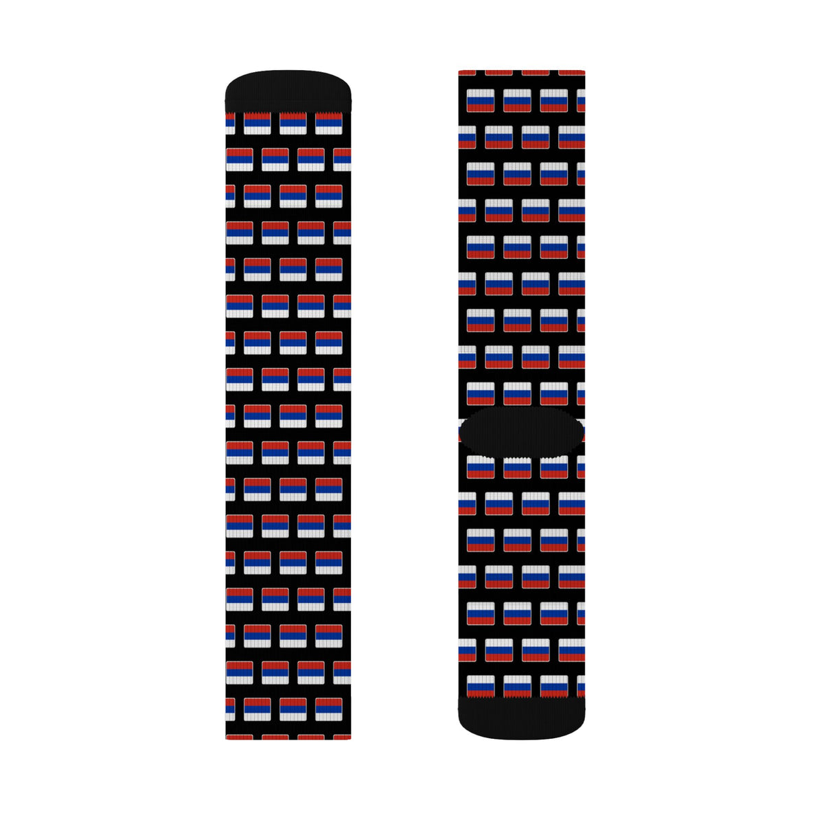 Russia Mission Flag Socks