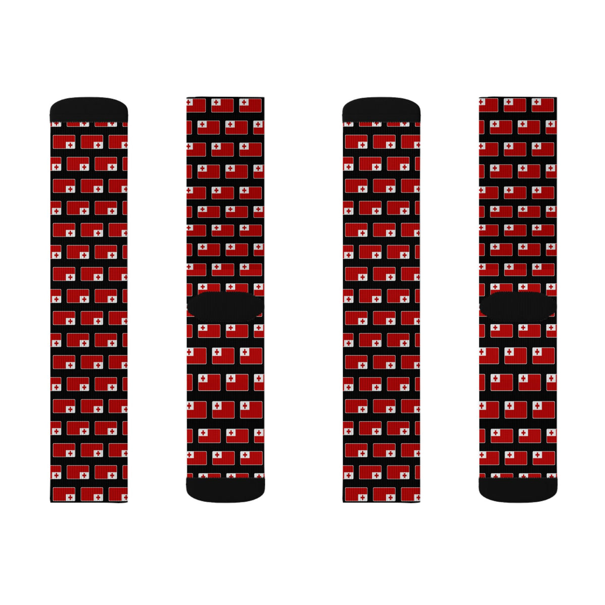 Tonga Mission Flag Socks