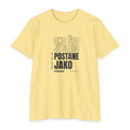 Weak Things Become Strong shirt in Croatian on Banana Cream: “Učinit ću da ono što je slabo postane jako”, Eter 12:27