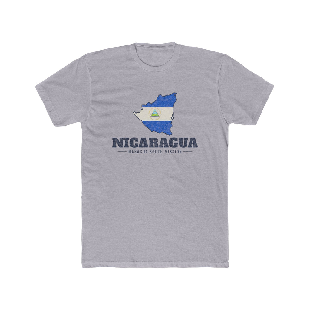 Nicaragua Managua South Mission Flag Map Shirt