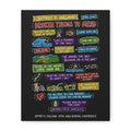 Broken Things to Mend Sketch Note Canvas (Black) — Jeffrey R. Holland