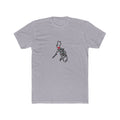 Philippines Antipolo Mission Heart Map shirt in Heather Grey: Philippines outline with a red heart, front view