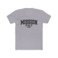 Italy Rome Mission T-Shirt in Heather Grey, front view