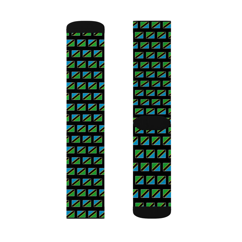 Tanzania Mission Flag Socks