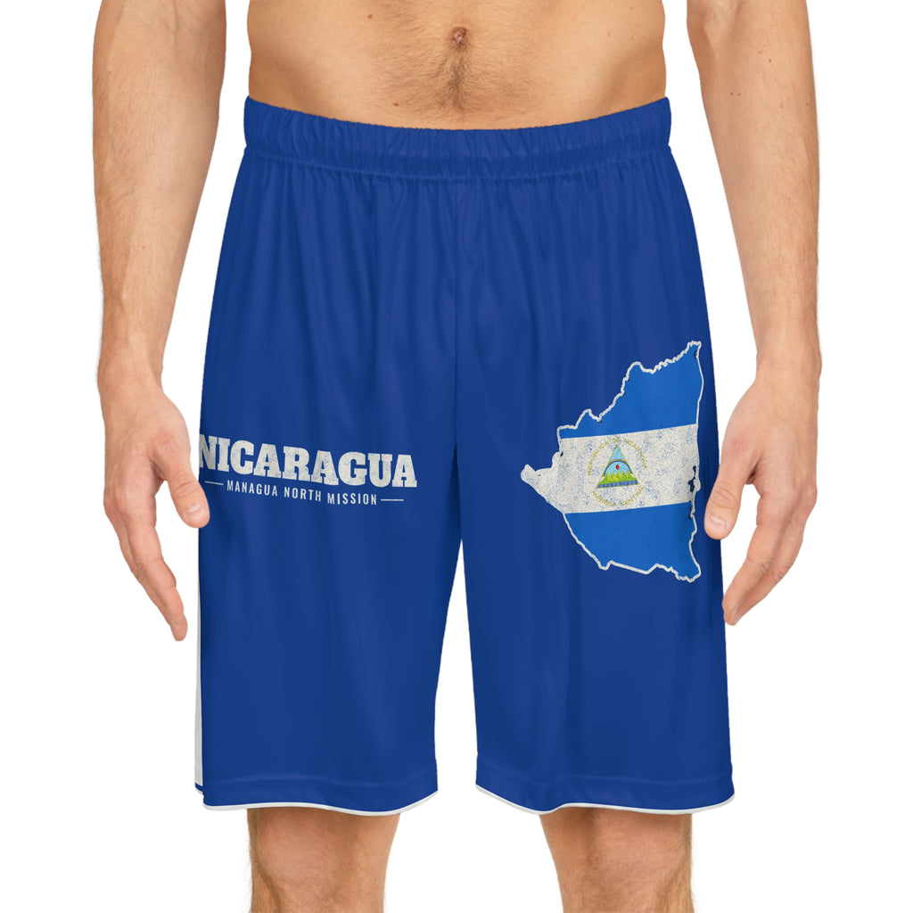 Nicaragua Managua North Mission Basketball Shorts