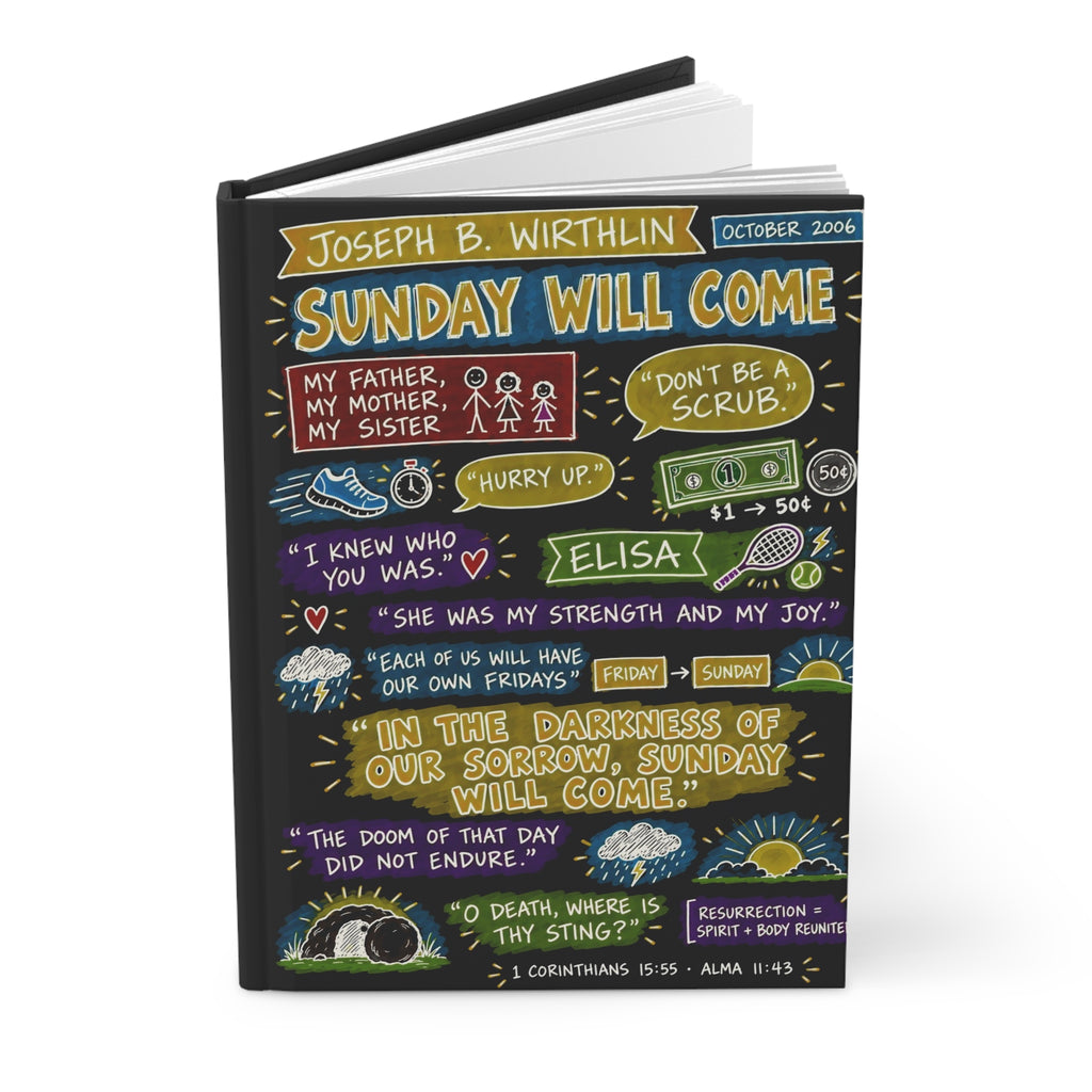 Sunday Will Come Sketch Note Journal — Joseph B. Wirthlin