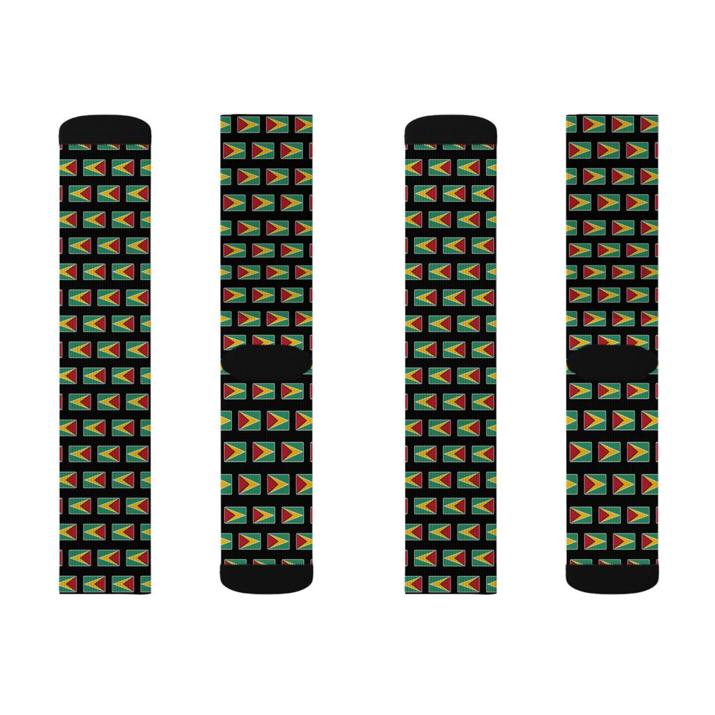 Guyana Mission Flag Socks