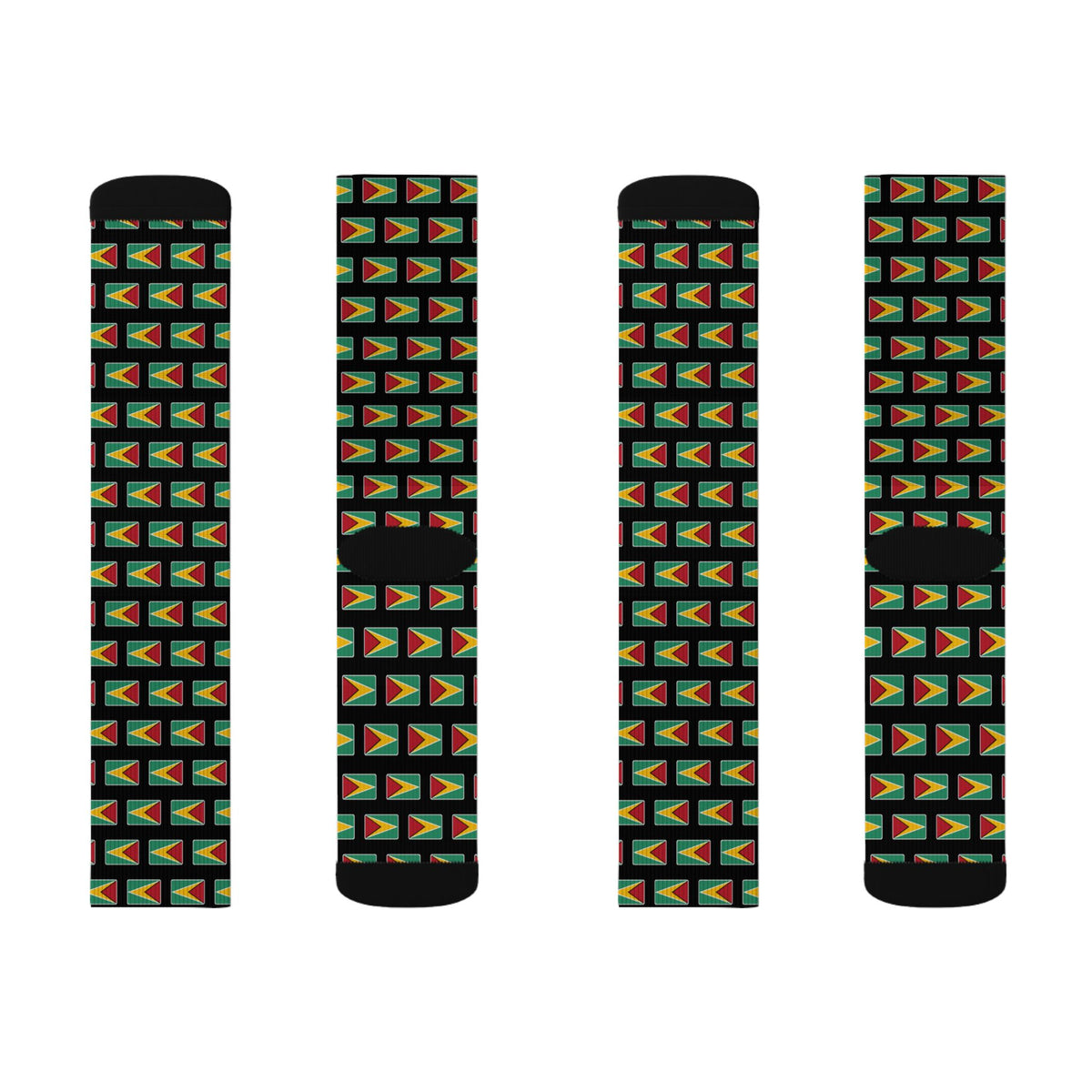 Guyana Mission Flag Socks