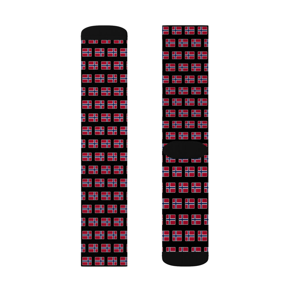 Norway Mission Flag Socks