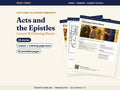 Acts and the Epistles Lesson & Coloring Sheets printable, image 1