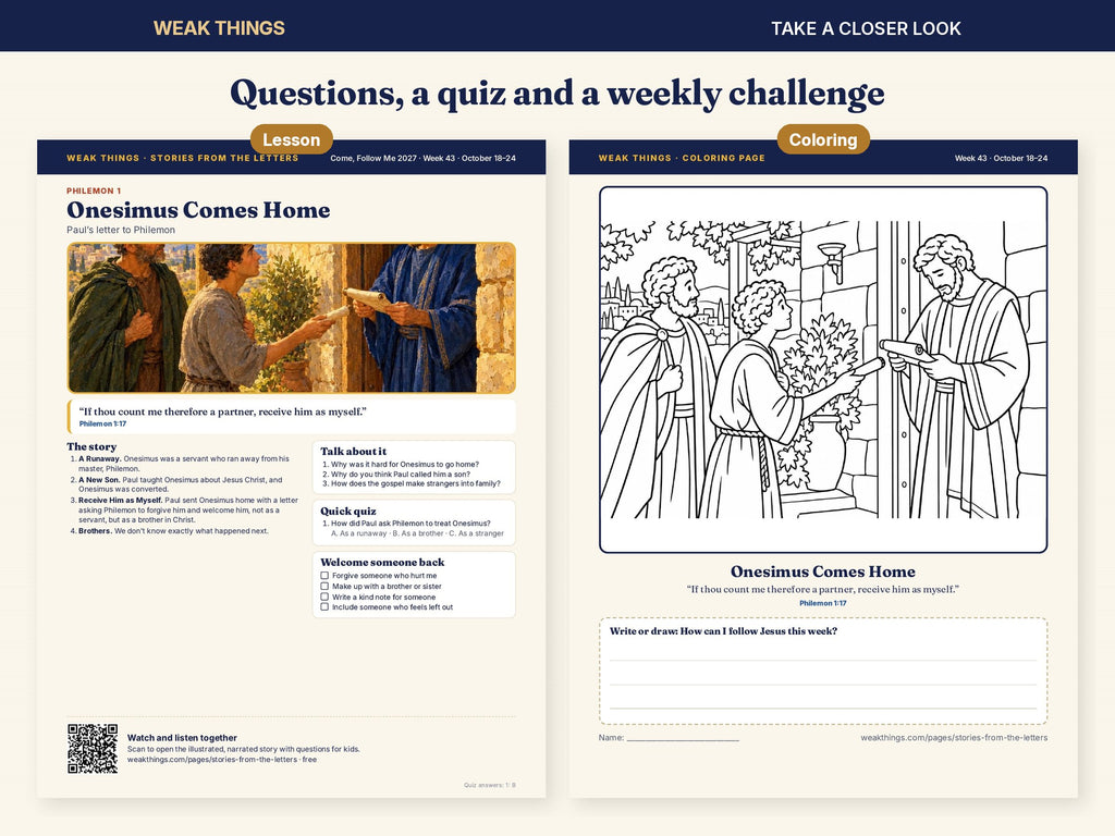 Acts and the Epistles Lesson & Coloring Sheets printable, image 4