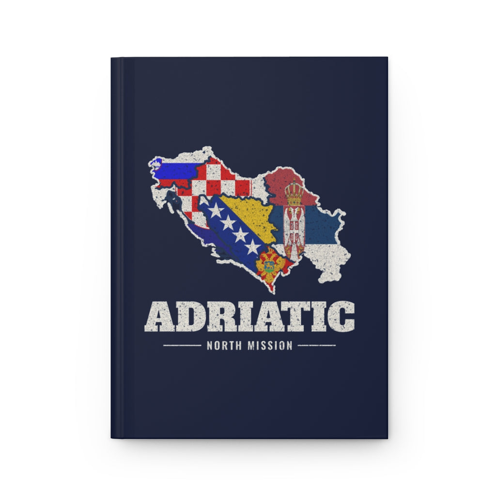 Adriatic North Mission flag map journal by Weak Things
