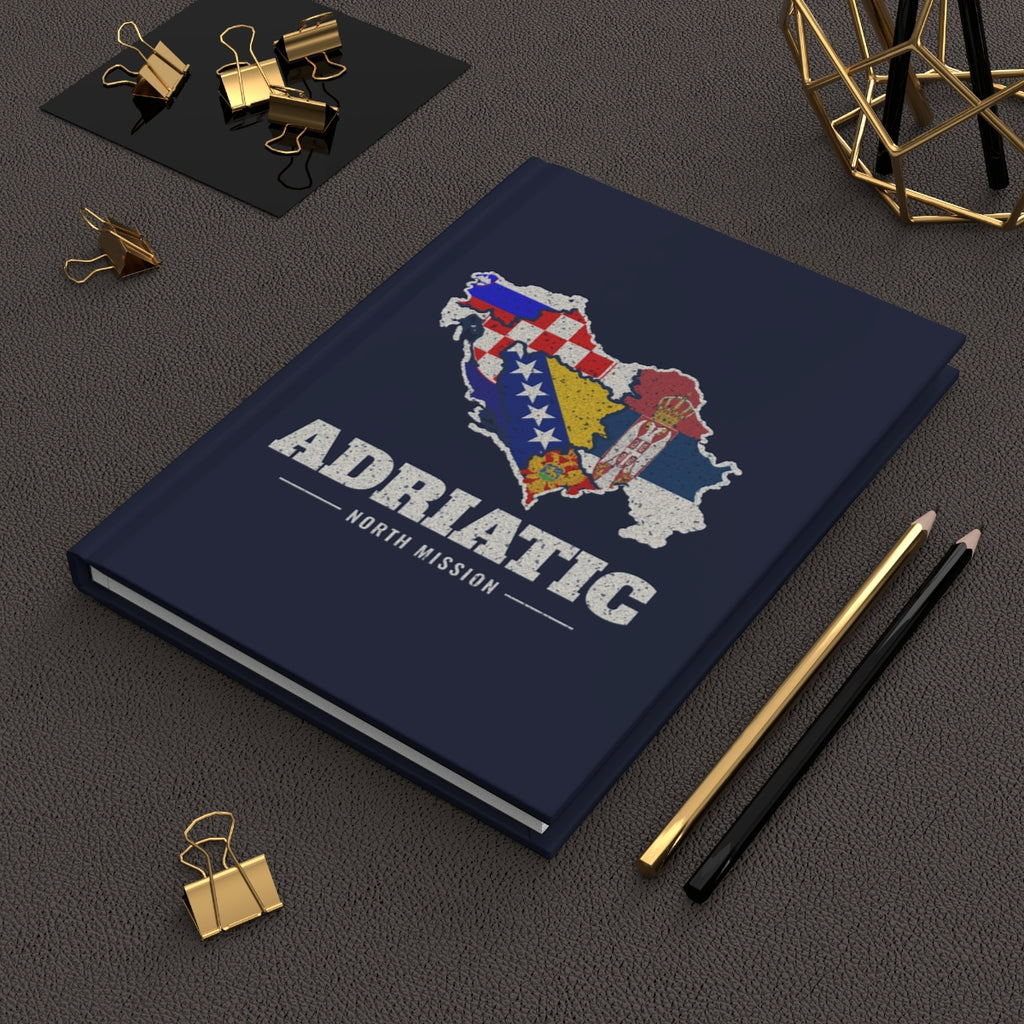 Adriatic North Mission flag map journal by Weak Things view 2