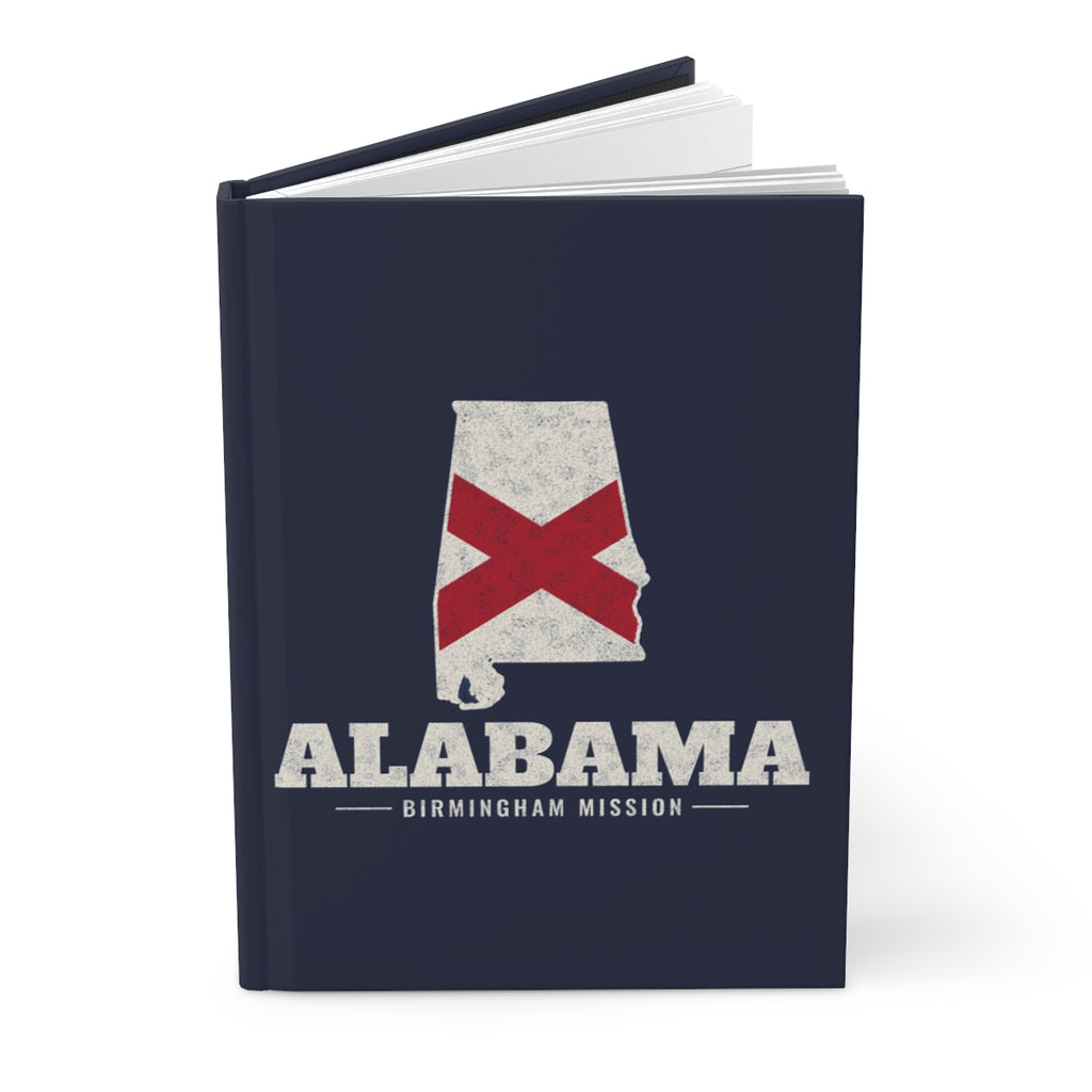 Alabama Birmingham Mission flag map journal by Weak Things view 3