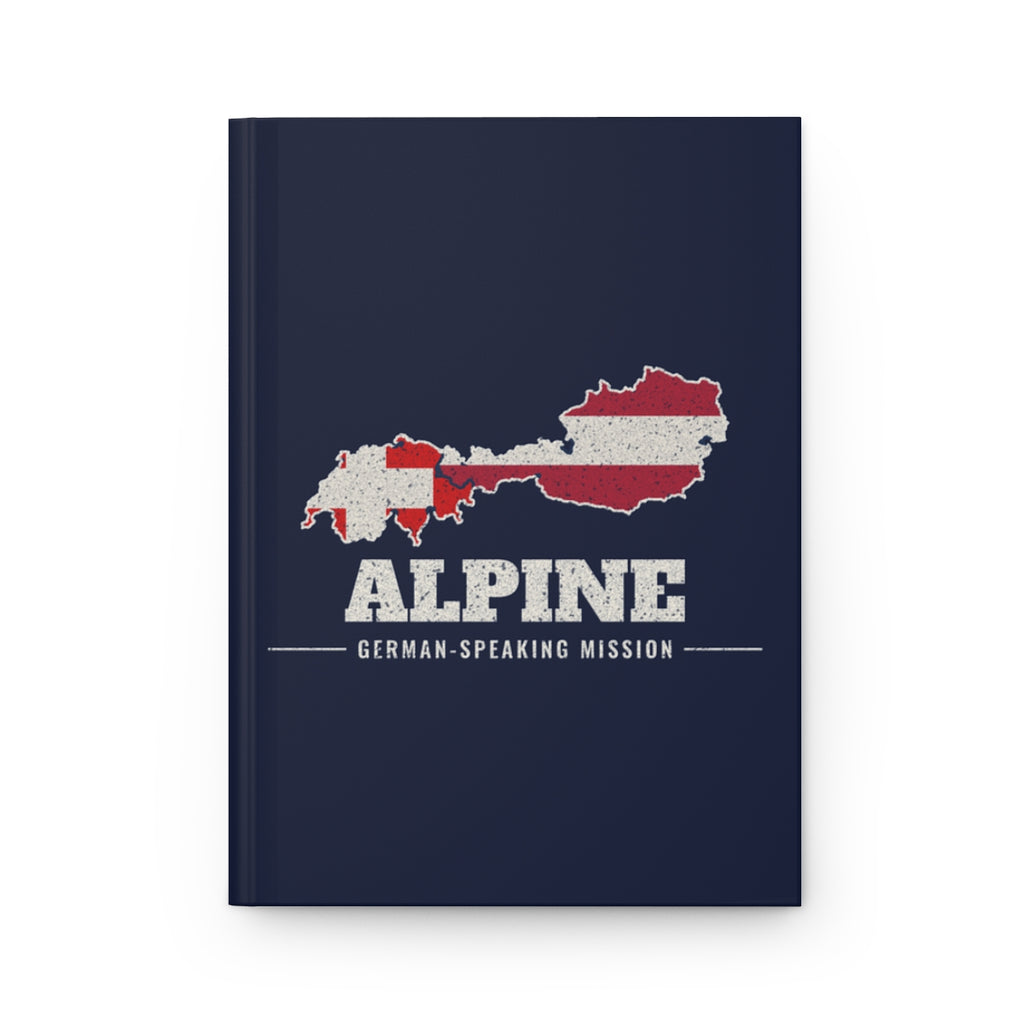 Alpine German-Speaking Mission flag map journal by Weak Things