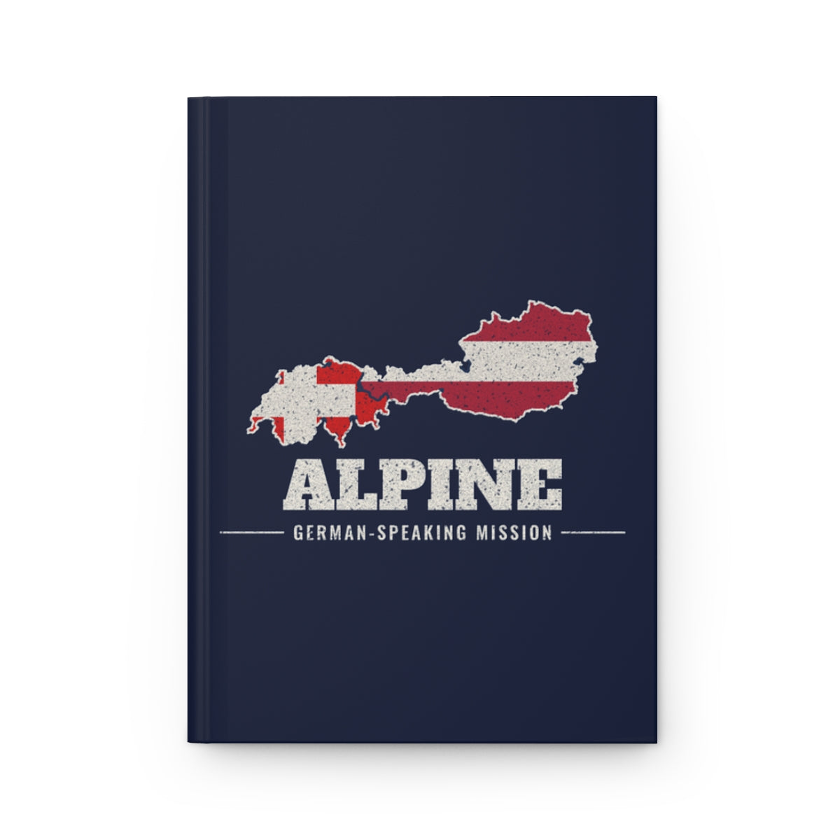 Alpine German-Speaking Mission flag map journal by Weak Things