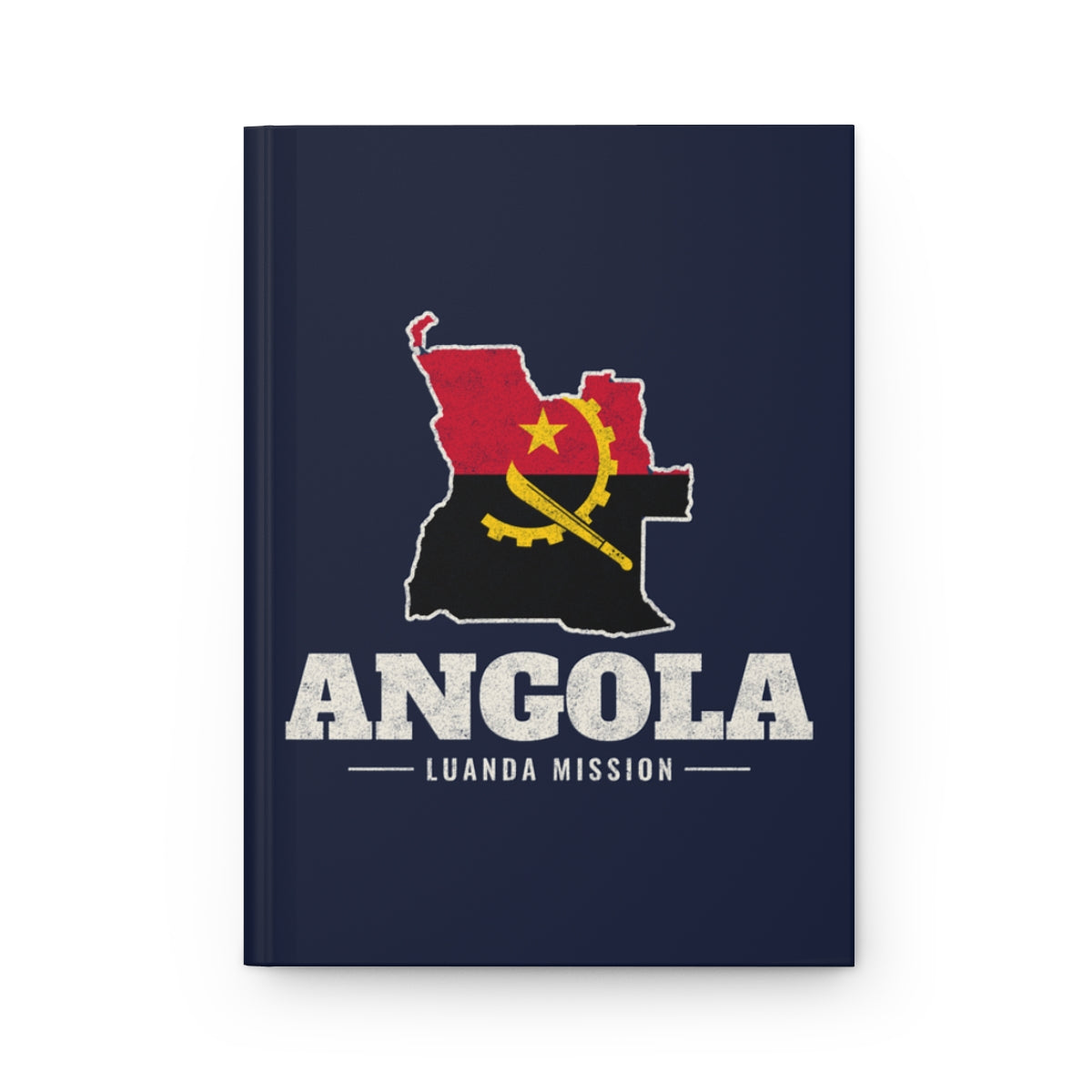 Angola Luanda Mission flag map journal by Weak Things