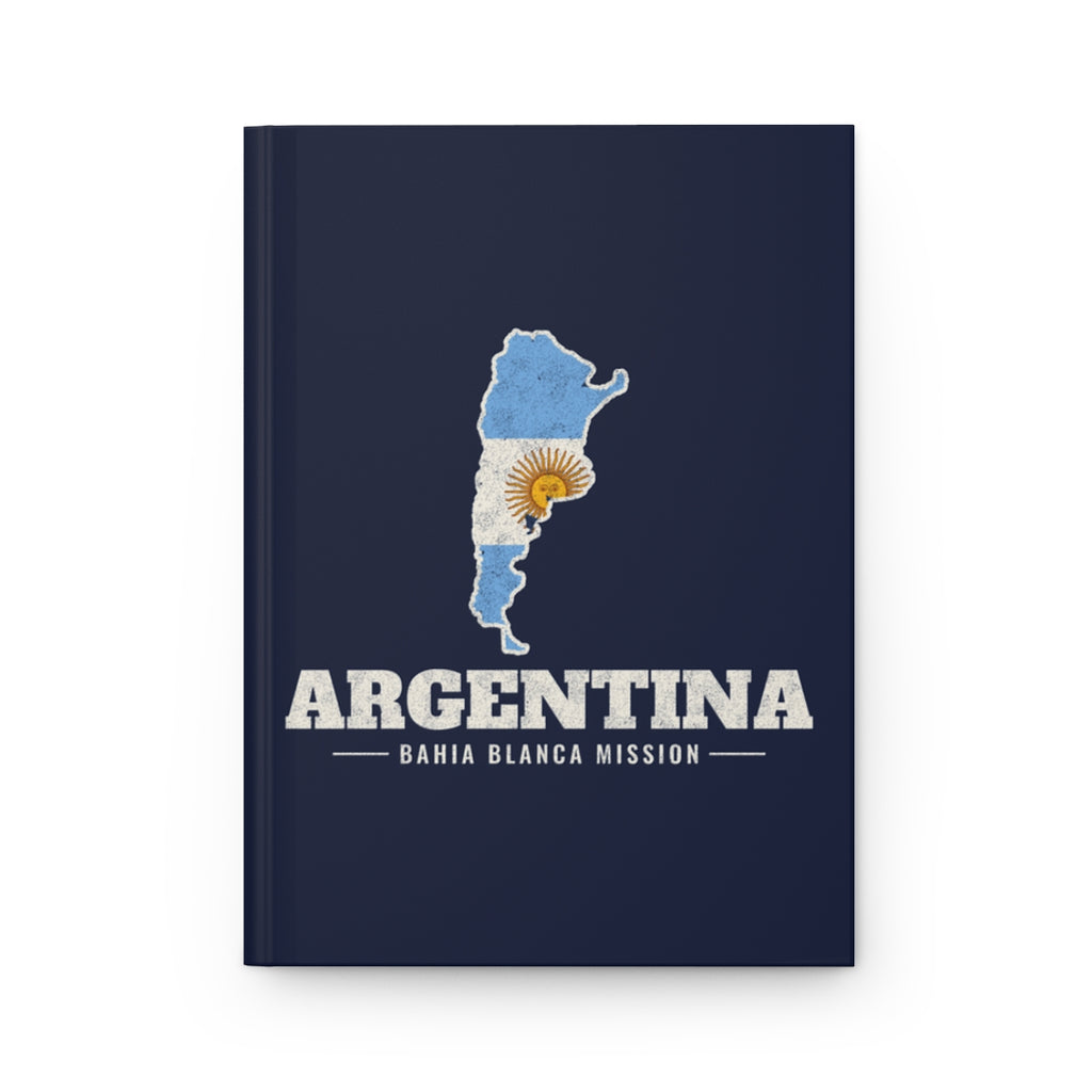Argentina Bahia Blanca Mission flag map journal by Weak Things