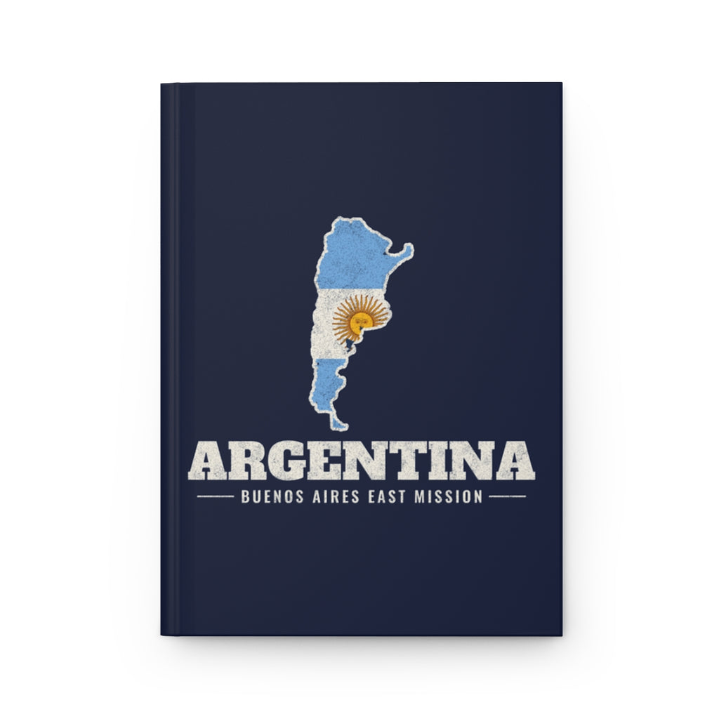 Argentina Buenos Aires East Mission flag map journal by Weak Things