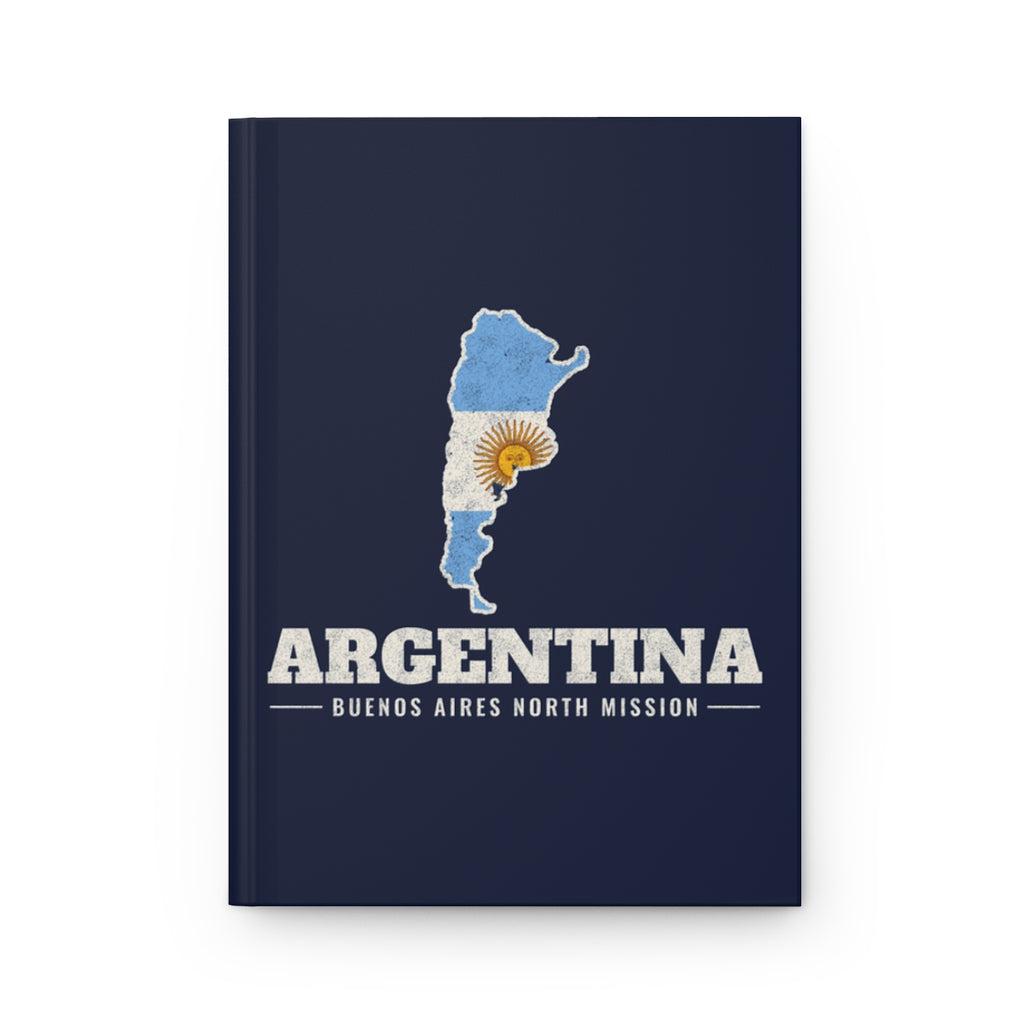 Argentina Buenos Aires North Mission flag map journal by Weak Things