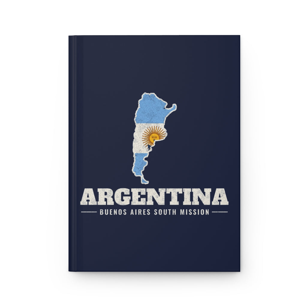 Argentina Buenos Aires South Mission flag map journal by Weak Things