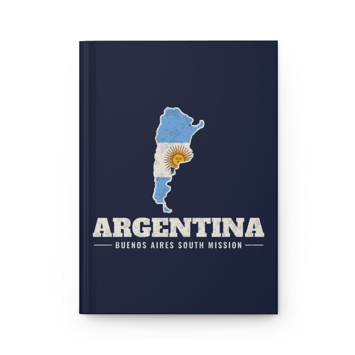 Argentina Buenos Aires South Mission flag map journal by Weak Things