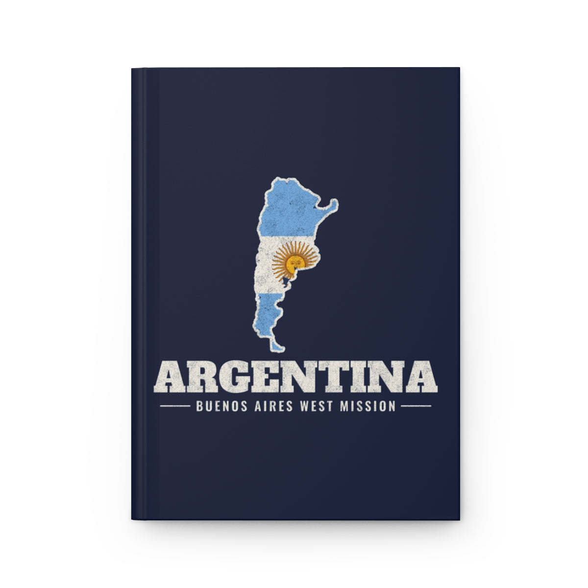 Argentina Buenos Aires West Mission flag map journal by Weak Things