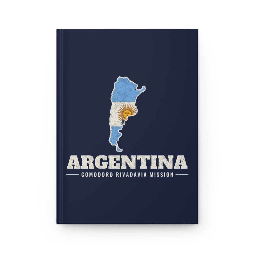Argentina Comodoro Rivadavia Mission flag map journal by Weak Things