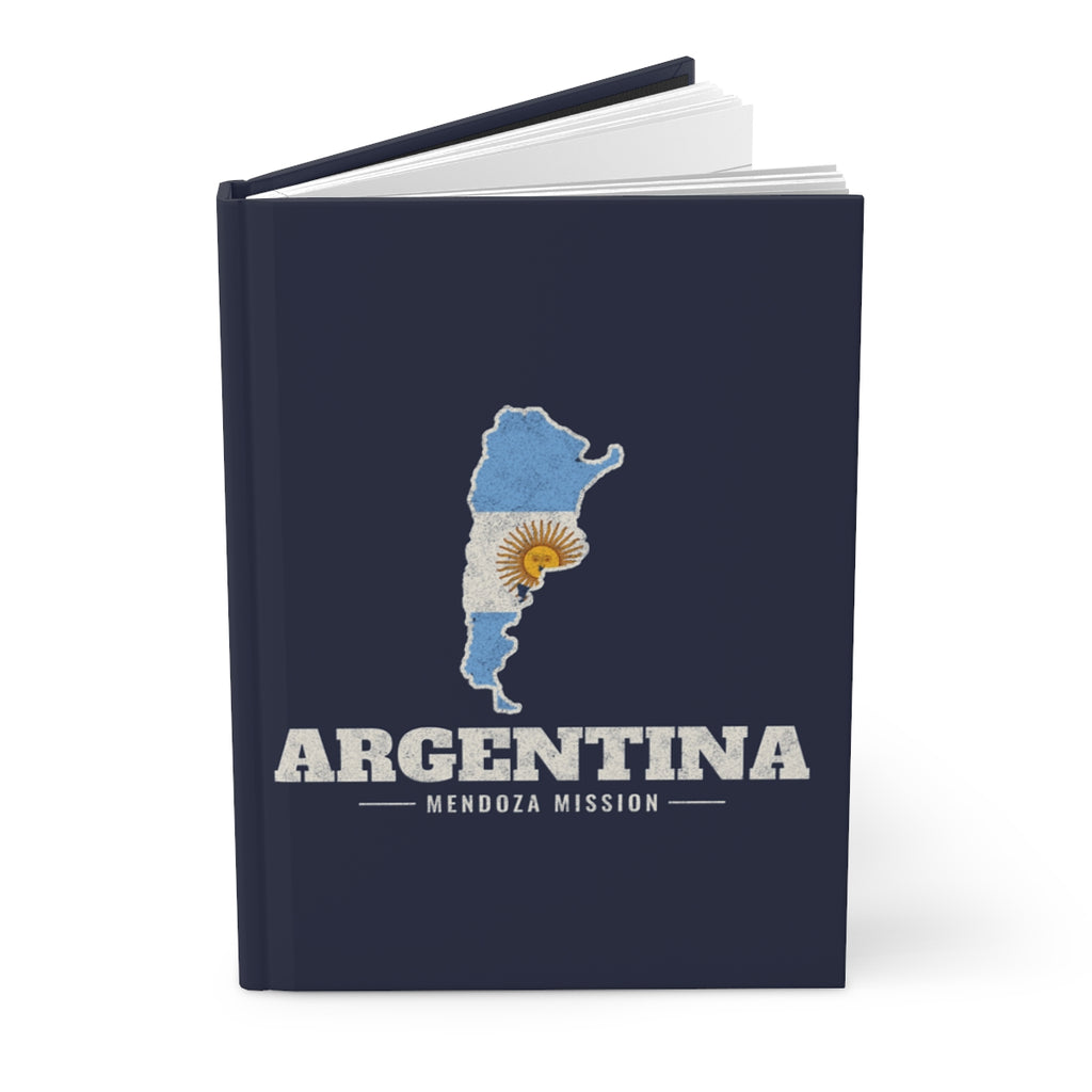 Argentina Mendoza Mission flag map journal by Weak Things view 3