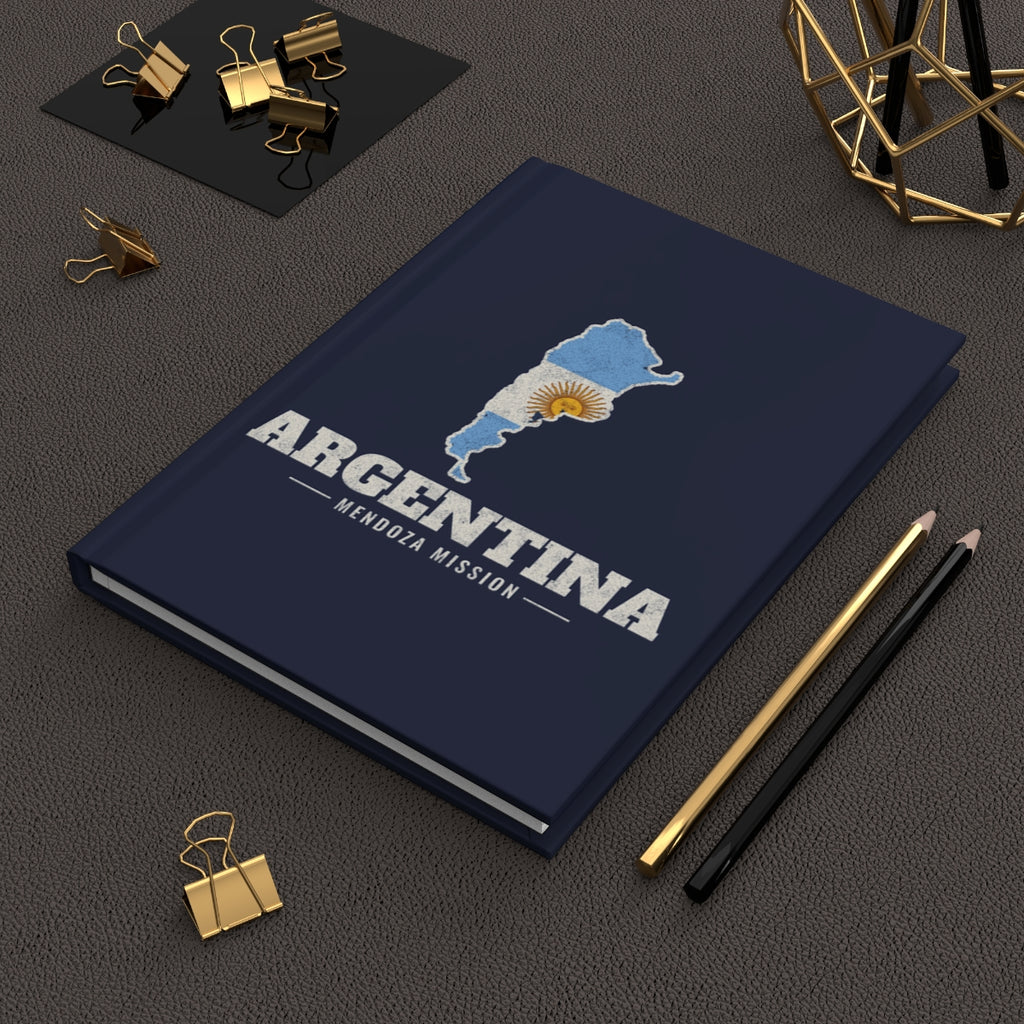 Argentina Mendoza Mission flag map journal by Weak Things view 2