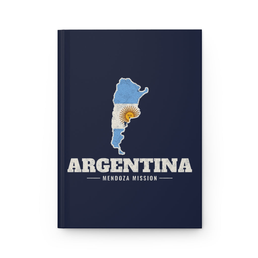 Argentina Mendoza Mission flag map journal by Weak Things