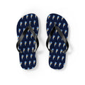 Argentina Mission flag map flip flops by Weak Things view 2