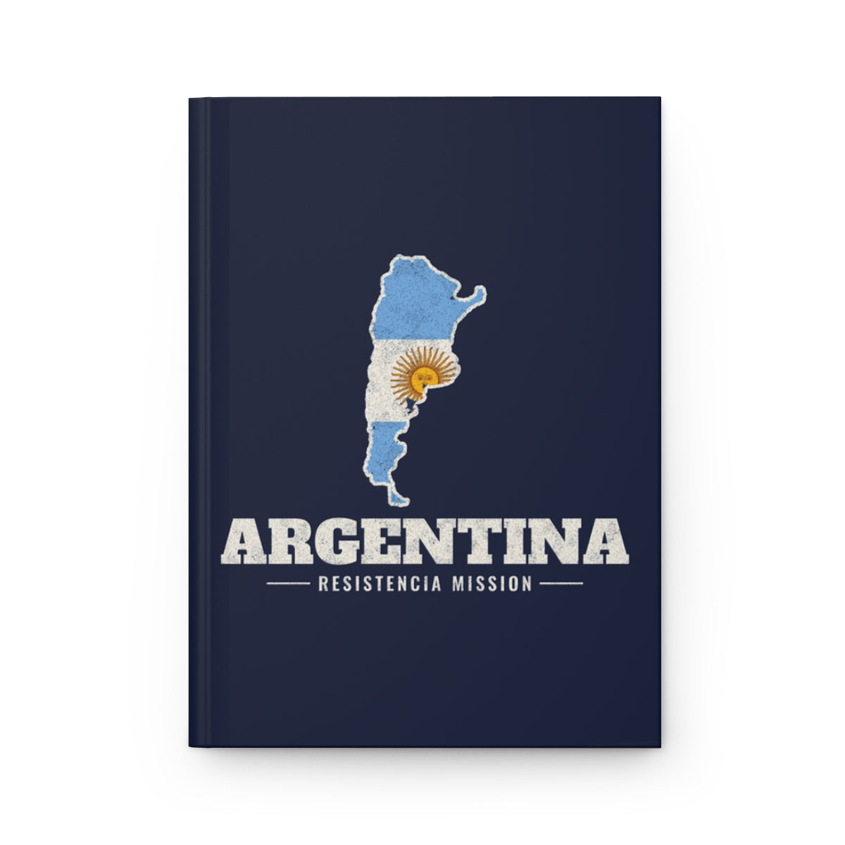Argentina Resistencia Mission flag map journal by Weak Things