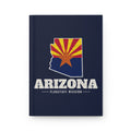 Arizona Flagstaff Mission flag map journal by Weak Things