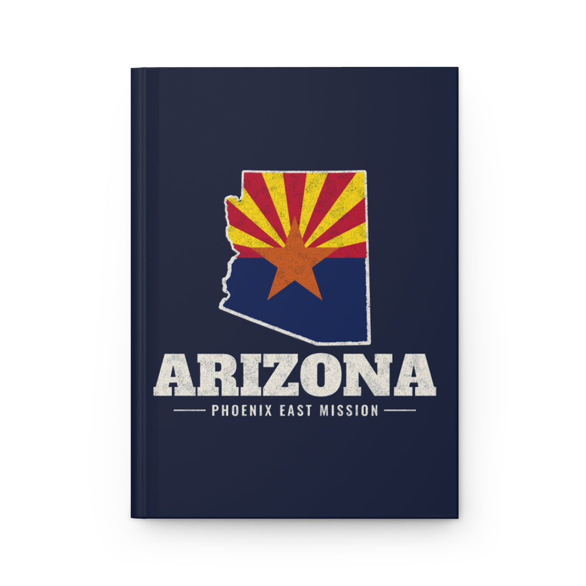 Arizona Phoenix East Mission flag map journal by Weak Things