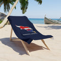 Armenia/Georgia Mission flag map beach towel by Weak Things