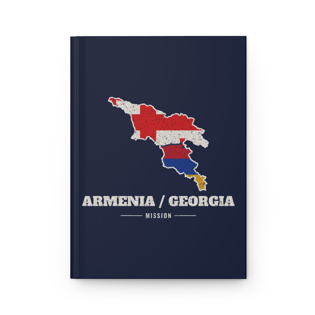 Armenia/Georgia Mission flag map journal by Weak Things
