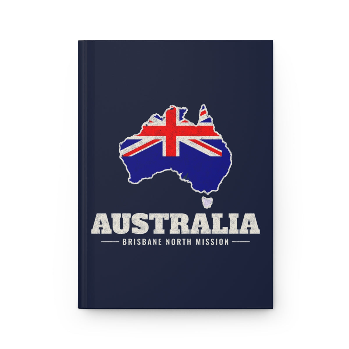 Australia Brisbane North Mission flag map journal by Weak Things