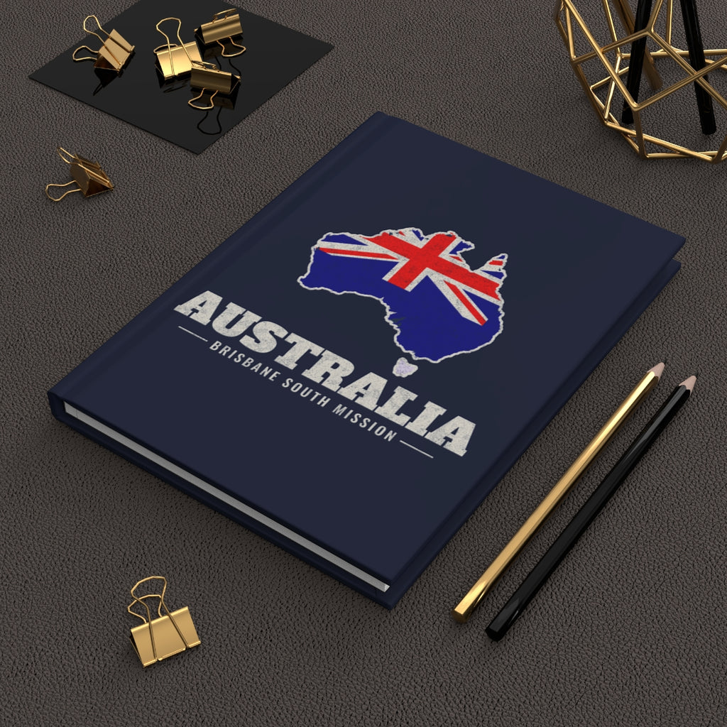 Australia Brisbane South Mission flag map journal by Weak Things view 2