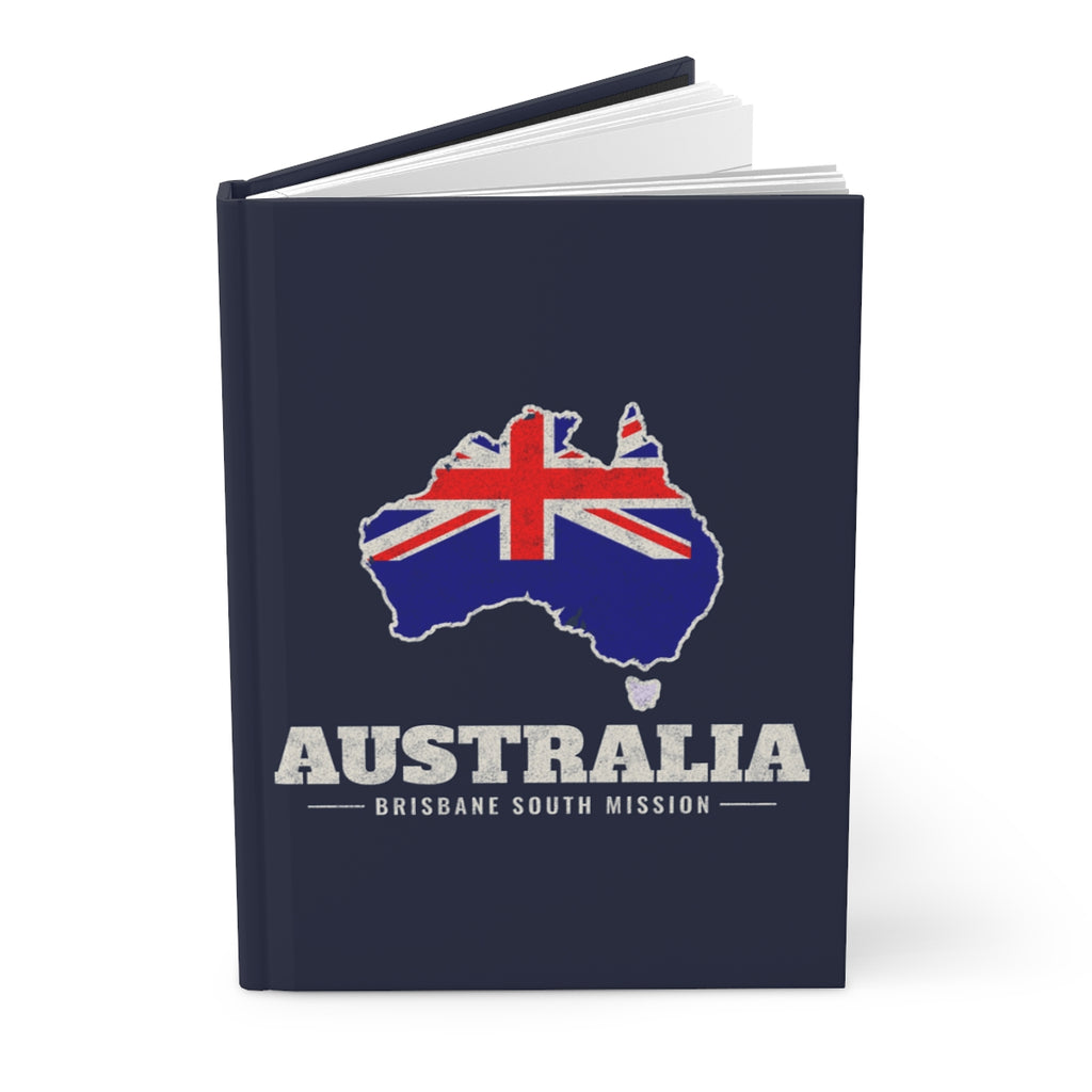 Australia Brisbane South Mission flag map journal by Weak Things view 3