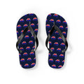 Australia Mission flag map flip flops by Weak Things view 2