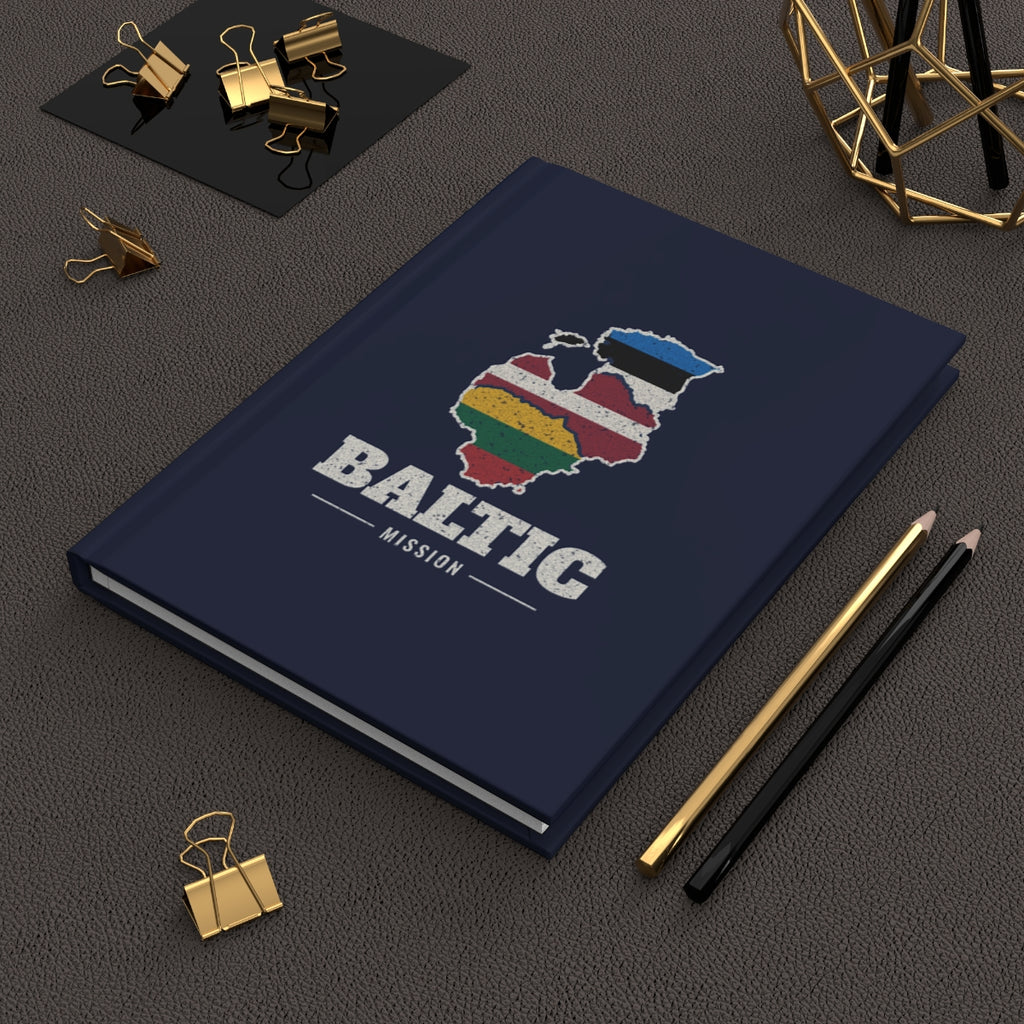 Baltic Mission flag map journal by Weak Things view 2