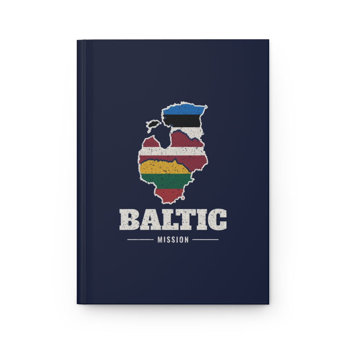 Baltic Mission flag map journal by Weak Things