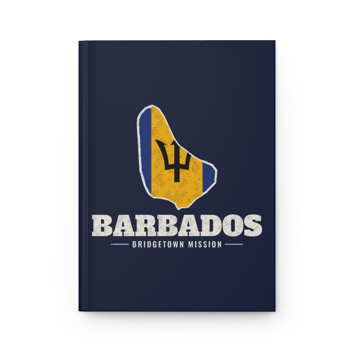 Barbados Bridgetown Mission flag map journal by Weak Things