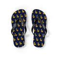 Barbados Mission flag map flip flops by Weak Things view 2