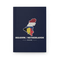 Belgium/Netherlands Mission flag map journal by Weak Things